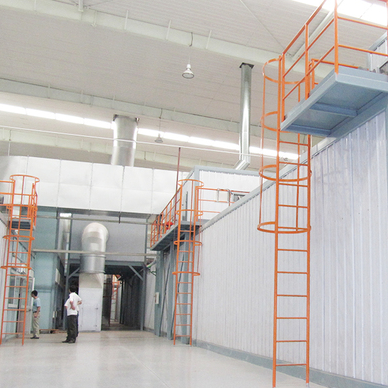 Hangzhou Forklift Painting Produciton Line