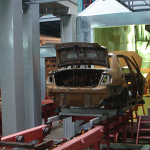 Russia SUV Painting Production Line completed installation
